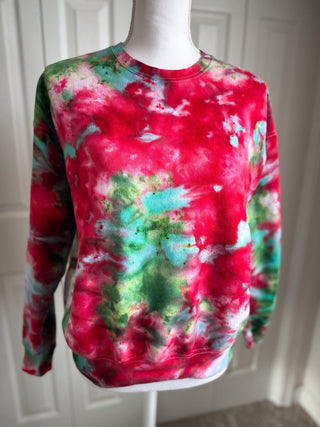 Holiday Cheer Ice Dye Crewneck