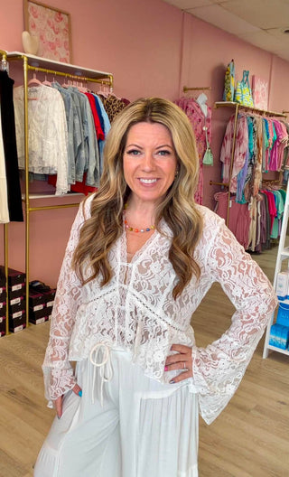 Lace & Daydreams Babydoll Top
