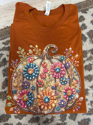 RTS Rhinestone Pumpkin
