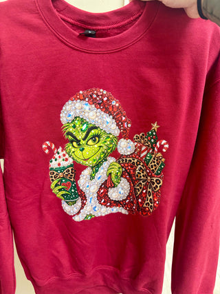 RTS Sparkle Green Guy Sweatshirt