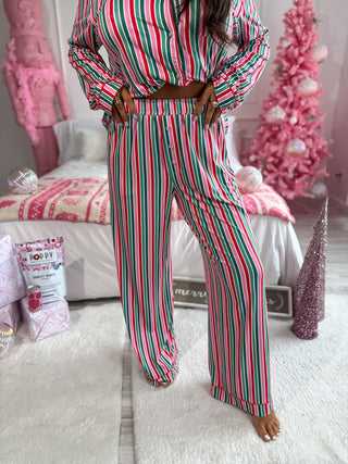 BIRDIE PREORDER Sleepy Chic PJ Set in Everberry Lane