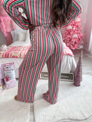 BIRDIE PREORDER Sleepy Chic PJ Set in Everberry Lane