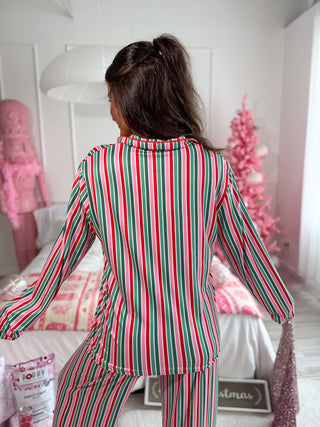 BIRDIE PREORDER Sleepy Chic PJ Set in Everberry Lane