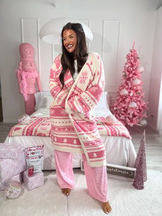BIRDIE PREORDER Cozy Cardigan in Sugar Chalet