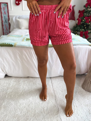 BIRDIE PREORDER Slumber PJ Set in Tied in Tinsel (SOLD AS SET)