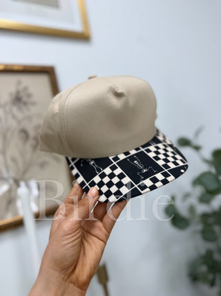 BIRDIE Boo Board Checkered Snapback