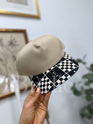 BIRDIE Boo Board Checkered Snapback