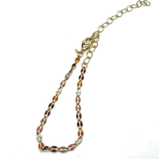 Let’s Mingle Enamel Chain Necklace - 3 colors!