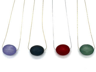 Laurel Leaf Slide Bead Necklace