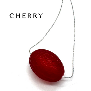 Laurel Leaf Slide Bead Necklace
