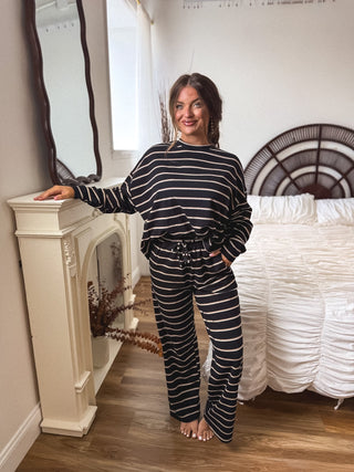 BIRDIE PREORDER Sunday Ease Set in Harvest Stripe (Sold as Set)