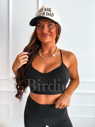 BIRDIE Lift & Lock Bra Legging Set in Black (Sold As Set)