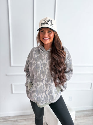 BIRDIE Hoodie in Birch Camo