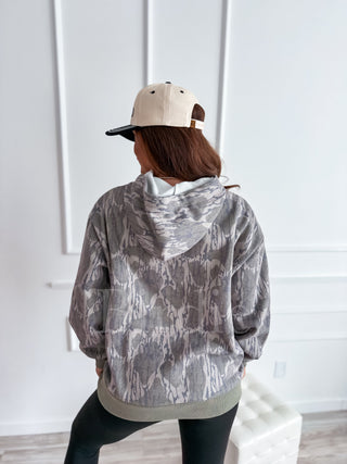 BIRDIE Hoodie in Birch Camo