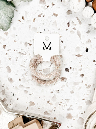 IN STOCK Fuzzy Duo Hair Tie Set FINAL SALE