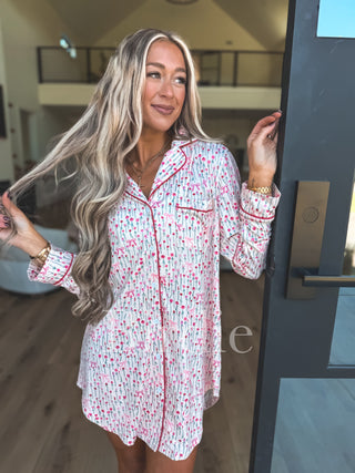 BIRDIE Sleep Dress in Spring Flowers