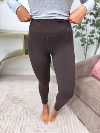 BIRDIE PREORDER AirSkin Leggings in Espresso