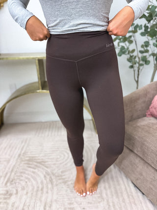 BIRDIE PREORDER AirSkin Leggings in Espresso