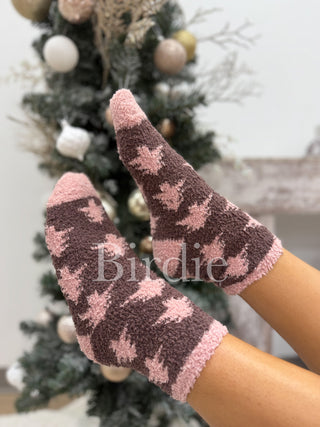 BIRDIE Christmas Fuzzy Socks