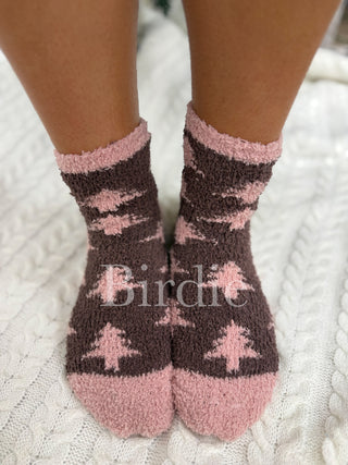 BIRDIE Christmas Fuzzy Socks