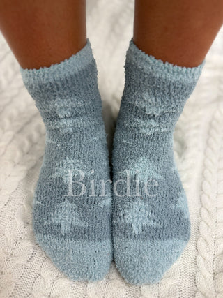 BIRDIE Christmas Fuzzy Socks