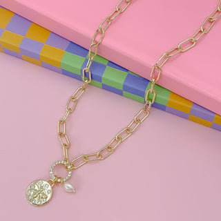 Bee Divine Gold Necklace