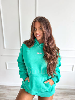 BIRDIE Signature Hoodie in Tidal Wave