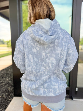 BIRDIE Hoodie in Silver Skies Camo