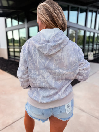 BIRDIE Hoodie in Light Timber Haze Camo