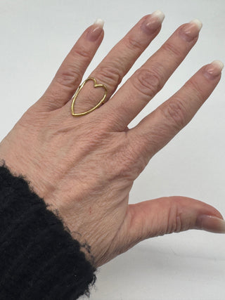 Open Heart Ring