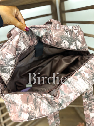 BIRDIE Daily Hustle Duffle in Dark Camo