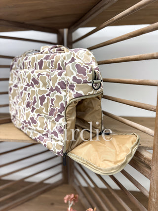 BIRDIE Daily Hustle Duffle in Duck Camo