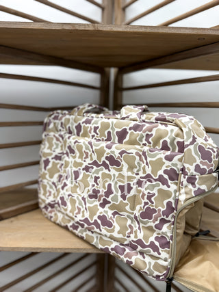 BIRDIE Daily Hustle Duffle in Duck Camo