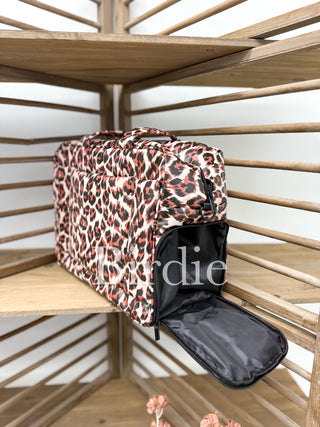 BIRDIE Daily Hustle Duffle in Leopard
