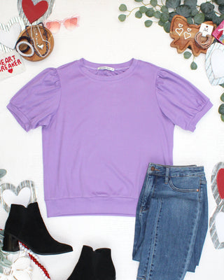 PREBOOK Katie Cozy Top - Lavender