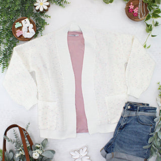IN STOCK Kinsley Cardigan - Purple, Pink, and Green FINAL SALE