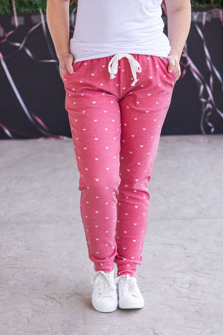 IN STOCK Classic Joggers - Sweetheart Red