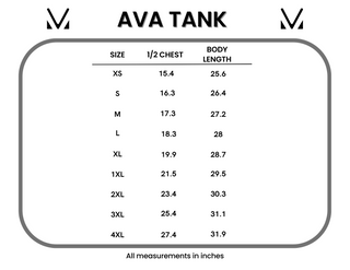 IN STOCK Ava Tank - Pink and Periwinkle Abstract Floral FINAL SALE