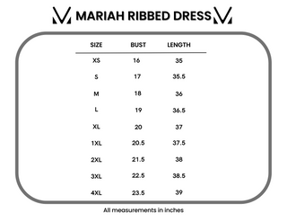 IN STOCK Mariah Ribbed Dress - Grey Stripes FINAL SALE