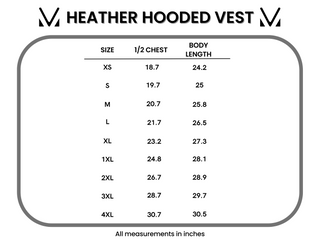 08.21 EN ROUTE Heather Geometric Hooded Vest - Purple