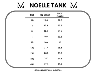IN STOCK Noelle Tank - Aqua
