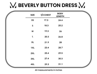 IN STOCK Beverly Button Dress - Pineapple Leaf
