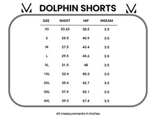 IN STOCK Dolphin Shorts - Tropical Leaf