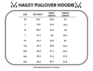 09.02 EN ROUTE Hailey Pullover Hoodie - Autumn Watercolor and Brick