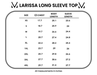 09.09 EN ROUTE Larissa Long Sleeve - Neutral Leaves