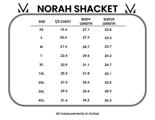 08.21 EN ROUTE Norah Shacket - Harvest Plaid