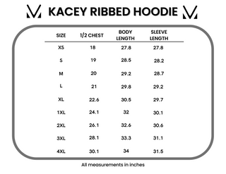 IN STOCK Kacey Ribbed Hoodie - Mocha FINAL SALE