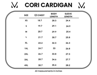 IN STOCK Cori Cardigan - Cocoa