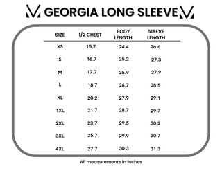 IN STOCK Georgia Long Sleeve Top - Charcoal FINAL SALE