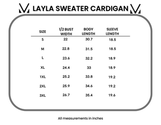 IN STOCK Layla Sweater Cardigan - Grey FINAL SALE